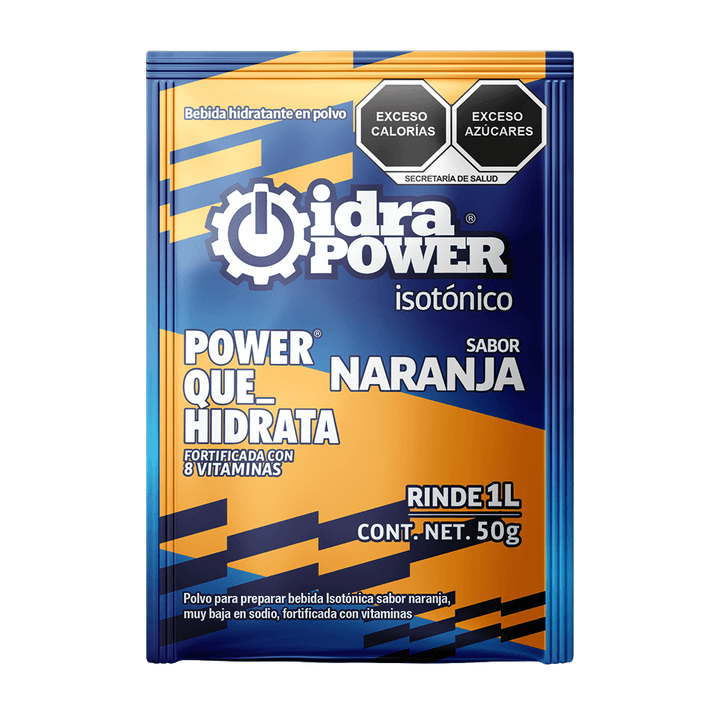 Isotónico En Polvo Naranja Idrapower 50g