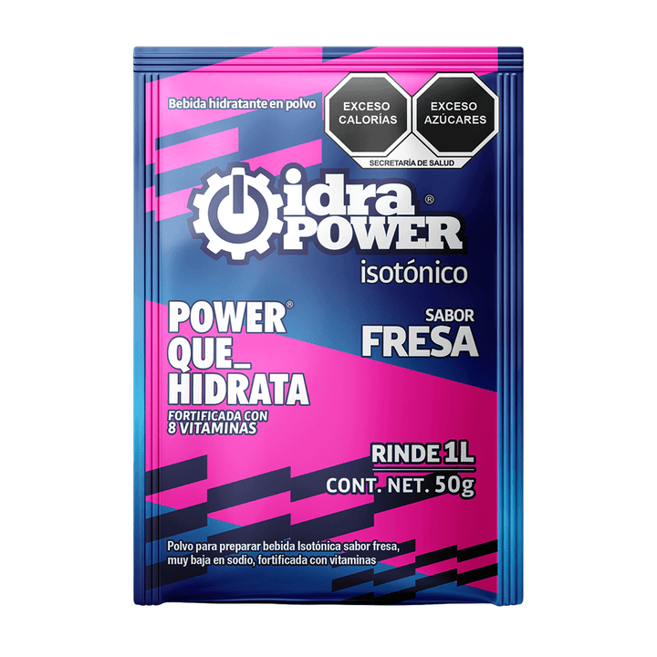 Isotónico En Polvo Fresa Idrapower 50g