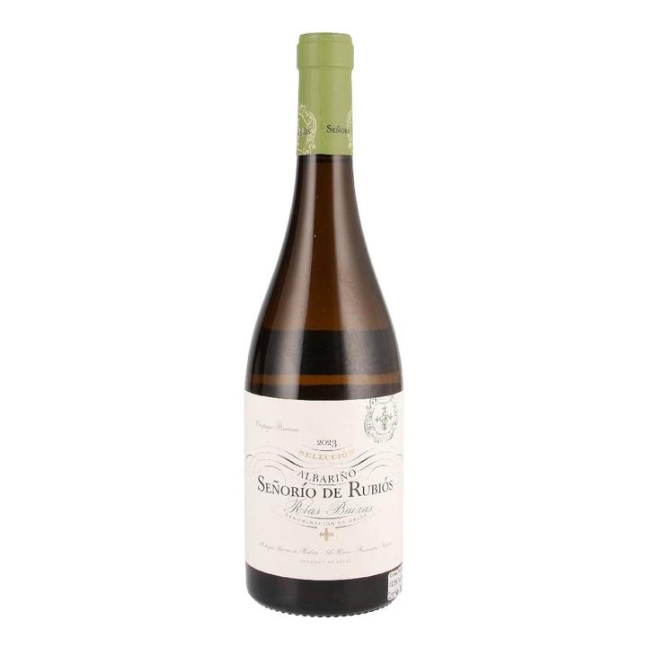 Vino Blanco Albariño Rias Baxias 750 Ml