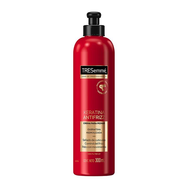 Crema Para Peinar Tresemme Keratina Antifrizz 12 X 300 Ml