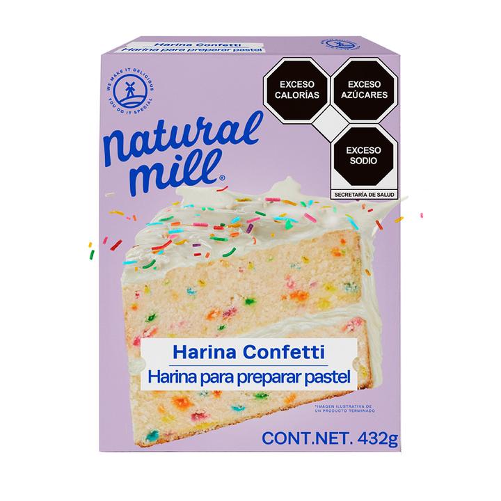 Harina Para Pastel Confetti 432 Gr