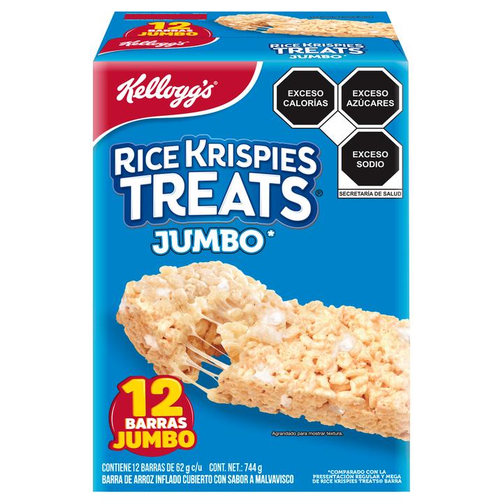 Barras De Cereal Kelloggs Rice Krispies Treats Jumbo 744 G