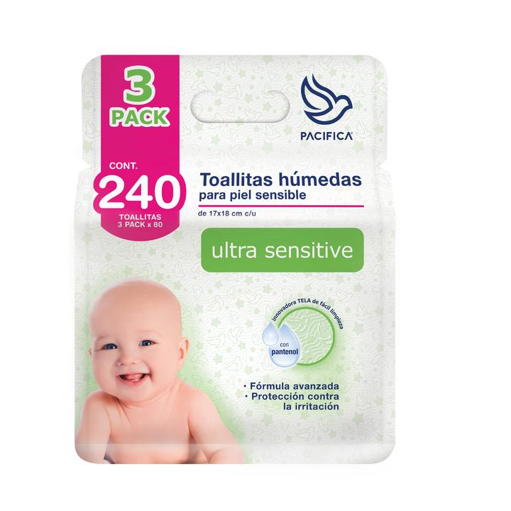 Pacifica 3 Pack Ultra Senstive Pacifica 3 Pack U 240 Pz