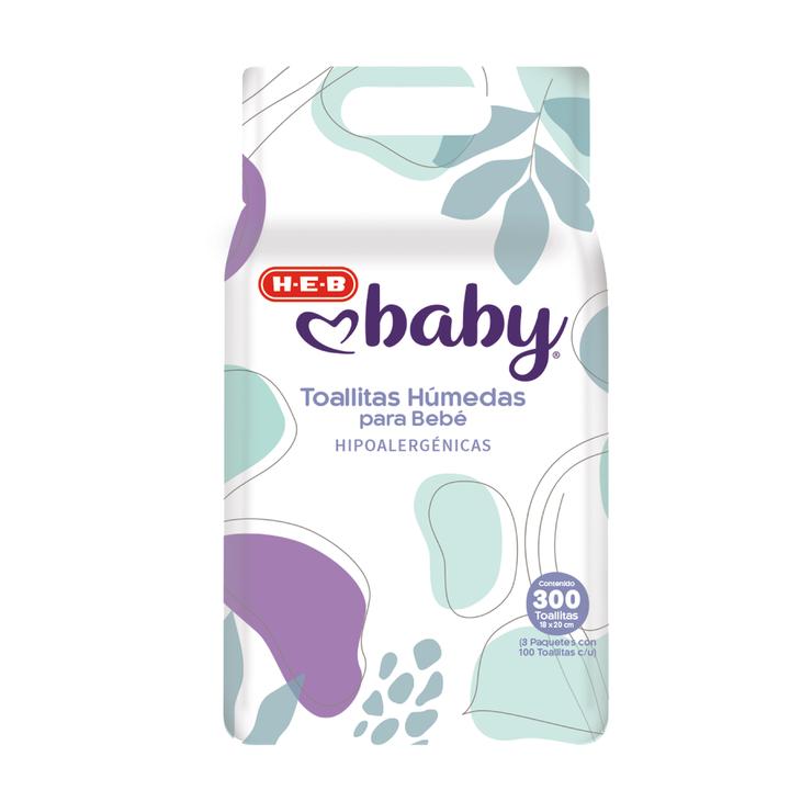 Toallitas Humedas Para Bebé Neutras 3pack 300 Pz