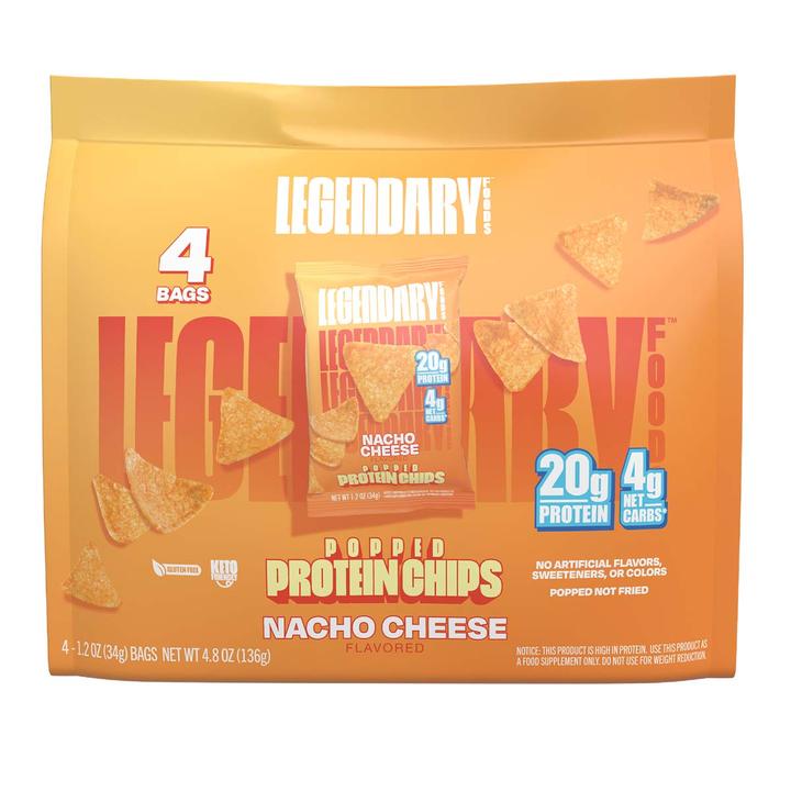 Chips Proteina Sabor Nacho 136 Gr