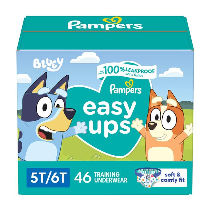 Pampers Easy Ups Pañales 5t6t 46pz 46 Pz