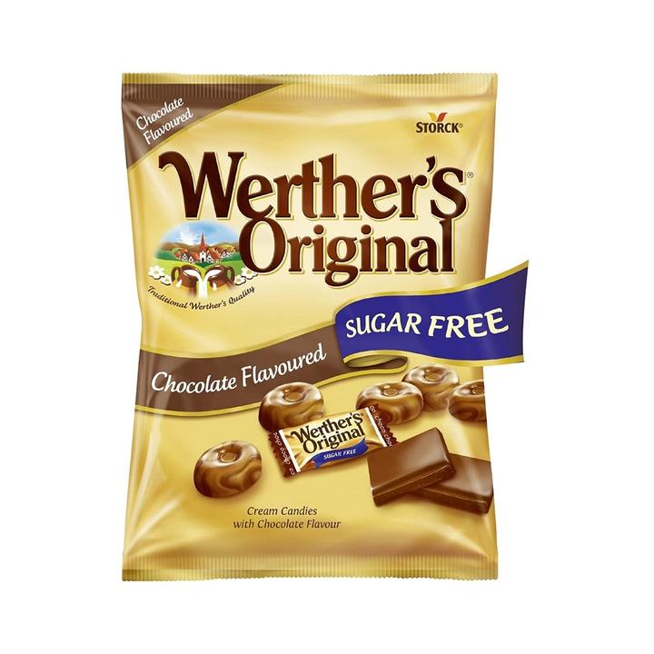 Werthers Original Chocolate Sugar Free 60g Werth 60 Gr