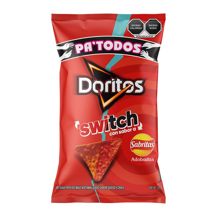 Botana Doritos Switch Patodos Sabor A Sabritas Adobadas 335 G