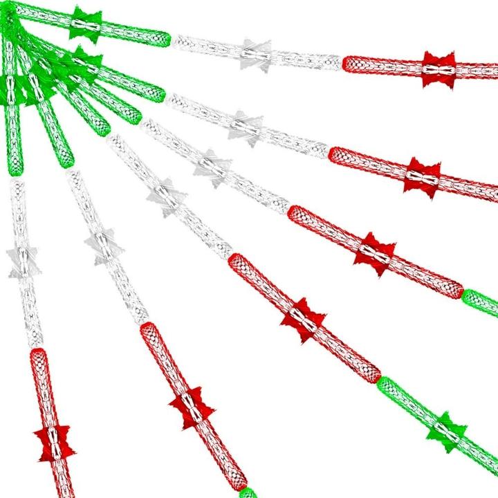 Cadena Decorativa De Barril Tricolor De Plástico Para Fiestas Patrias