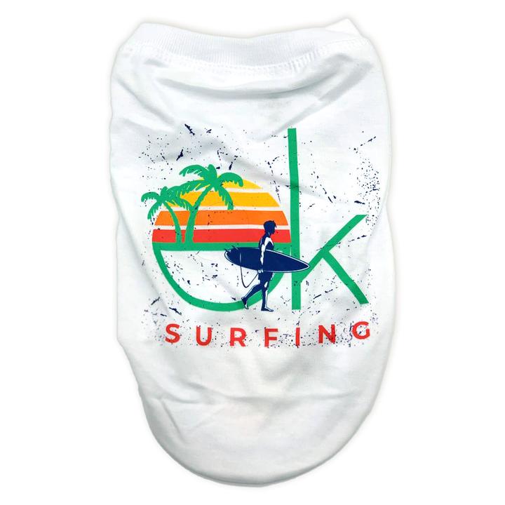 Camiseta Blanca Surf Camiseta Surfing Blanco 12 Cj