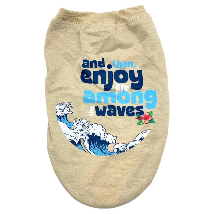 Camiseta Beige Camiseta Enjoy Life Among Arena 12 Cj