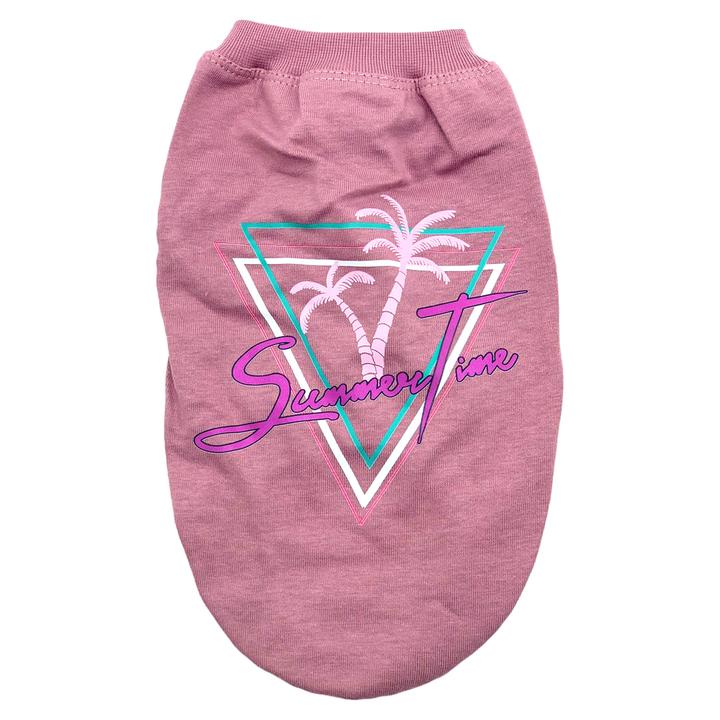 Camiseta Rosa Camiseta Summer Time Morado 12 Pz