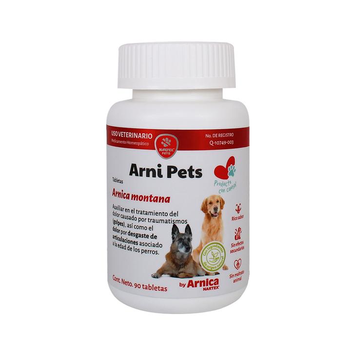 Arni Pets 90 Tabletas Dolor Y Traumatismos Perros 90 Pz