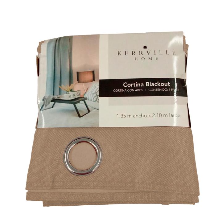Cortina Blackout Gold Beige 1.35 X 2.10 Mts Argol 1 Pz