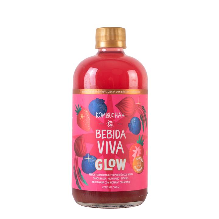 Bebida Viva Kombucha Glow 500 Ml