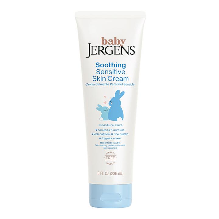 Baby Jergens Crema Calmante Para Pieles Sensibles 8 Oz