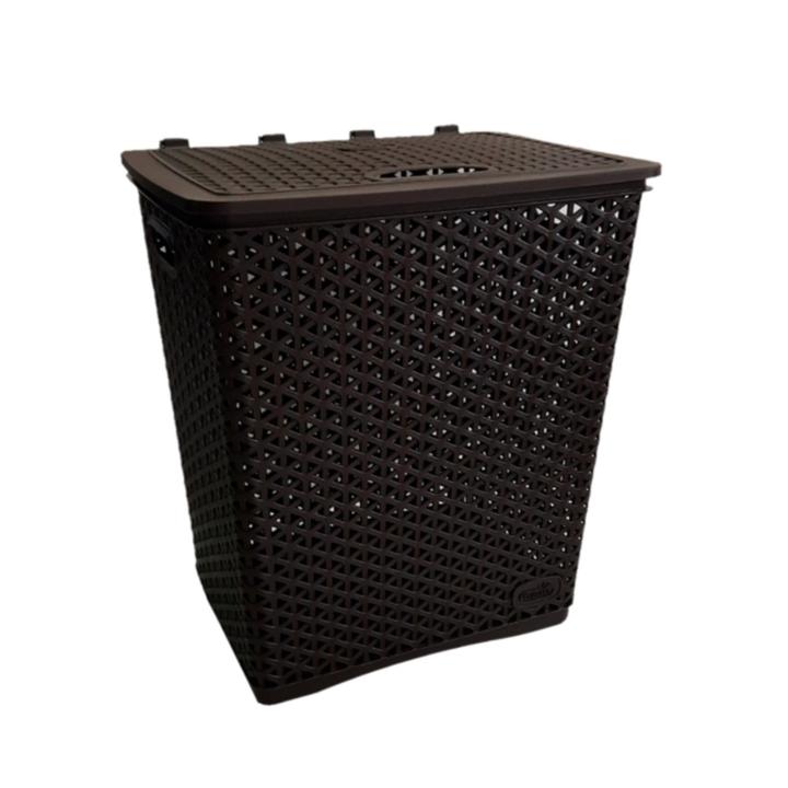 Cesto De Ropa Chocolate 55l 49cm X 43cm X 36cm 1 Pz
