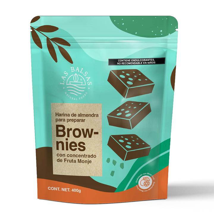 Harina Brownies Keto Con Monk Fruit 400 G