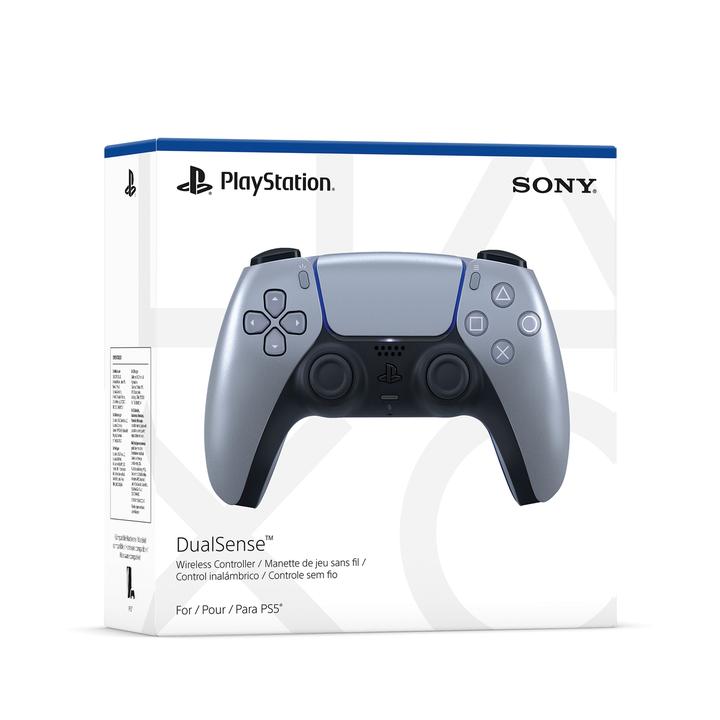 Control Dualsense Ps5 Sterling Silver 1 Pz