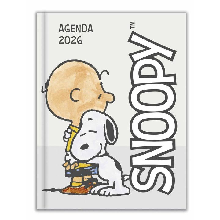 Agenda Snoopy Gris 2026 (Pocket) 1 Pz
