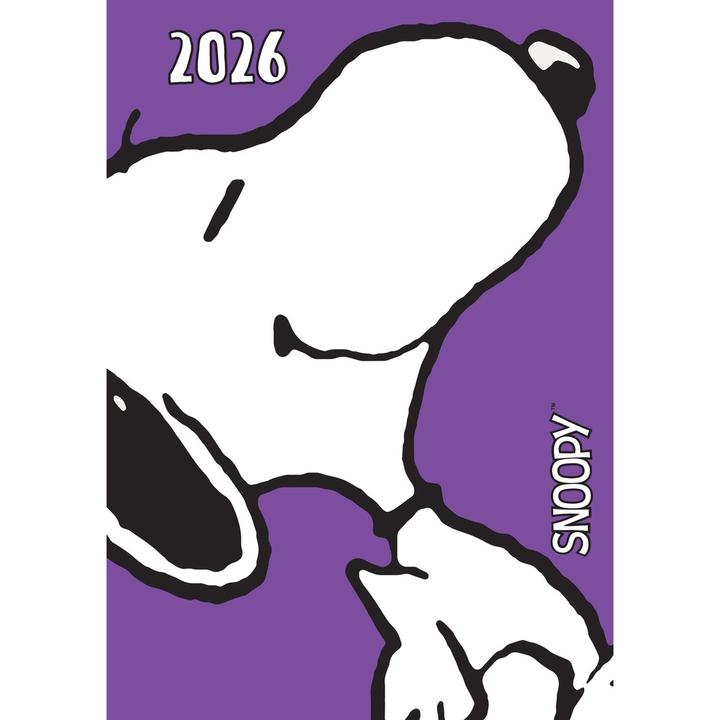 Agenda Snoopy Aniversario Morada 2026 1 Pz