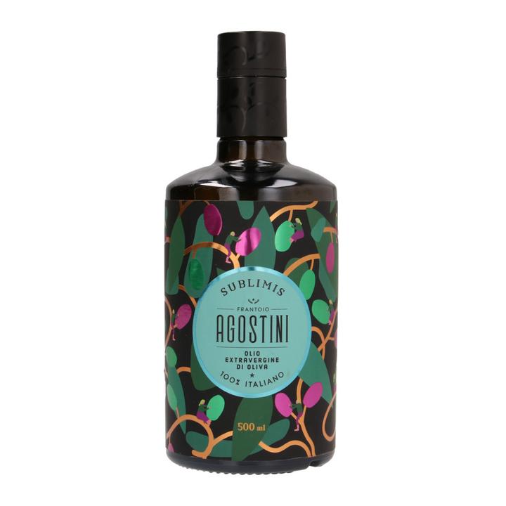Agostino Olio Extra Vergine 500ml 100% Italiano In 500 Mm
