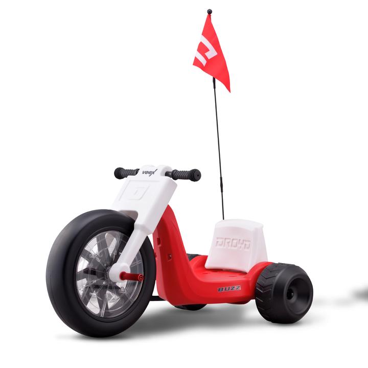 Triciclo Eléctrico Infantil Buzz 25 V Color Rojo