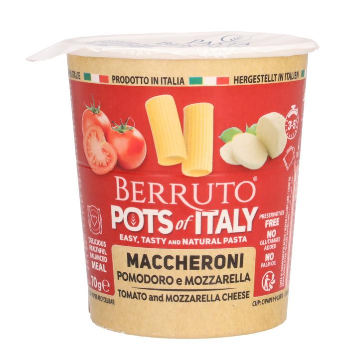 Berruto Rigatoni Con Tomate Y Mozzarella 70 Gr