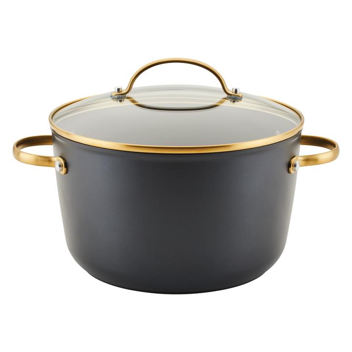 Cacerola Con Tapa Forged Induction 5.6l Negro 1 Pz