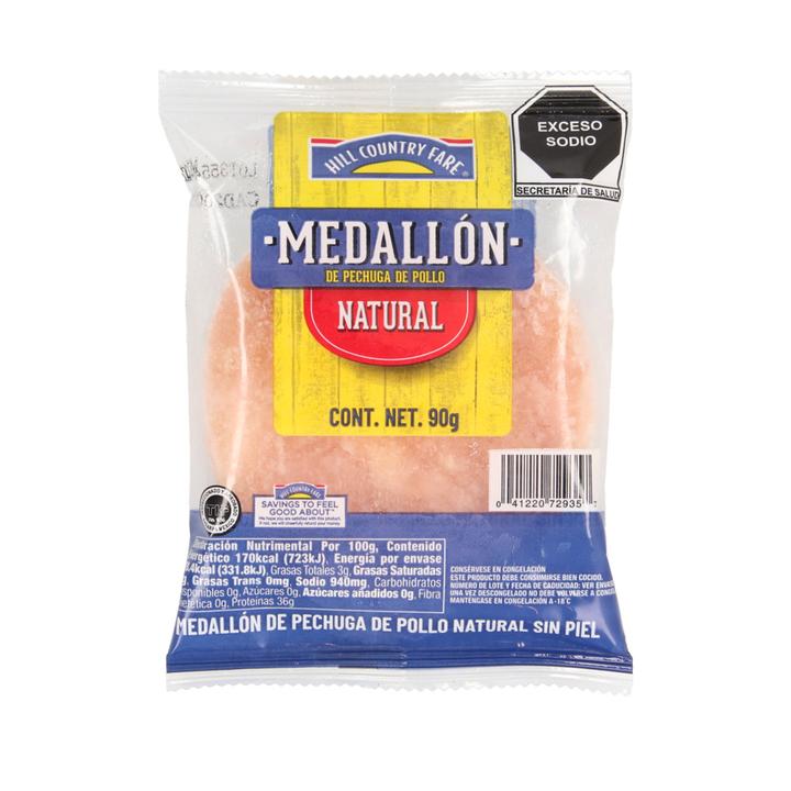 Medallón De Pollo 0.09 Kg