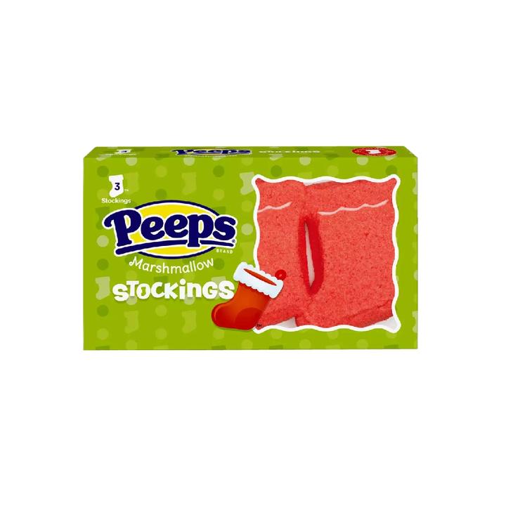 Malvaviscos Peeps Medias Navideñas Con 3 Pz