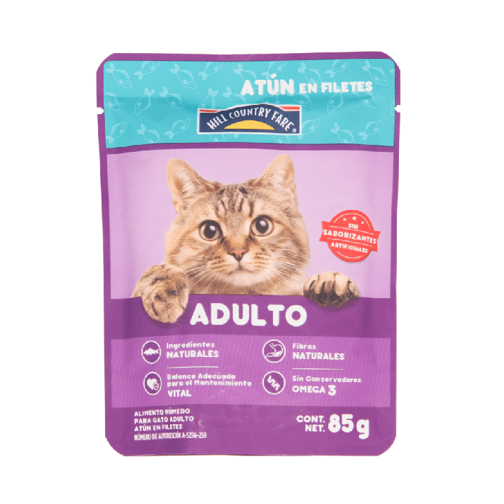 Alimento Humedo Gato Adulto Atún 85 Gr