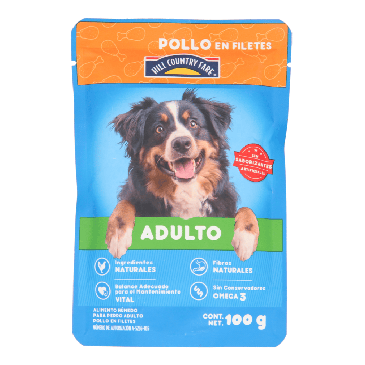 Alimento Humedo Perro Adulto Pollo 100 Gr