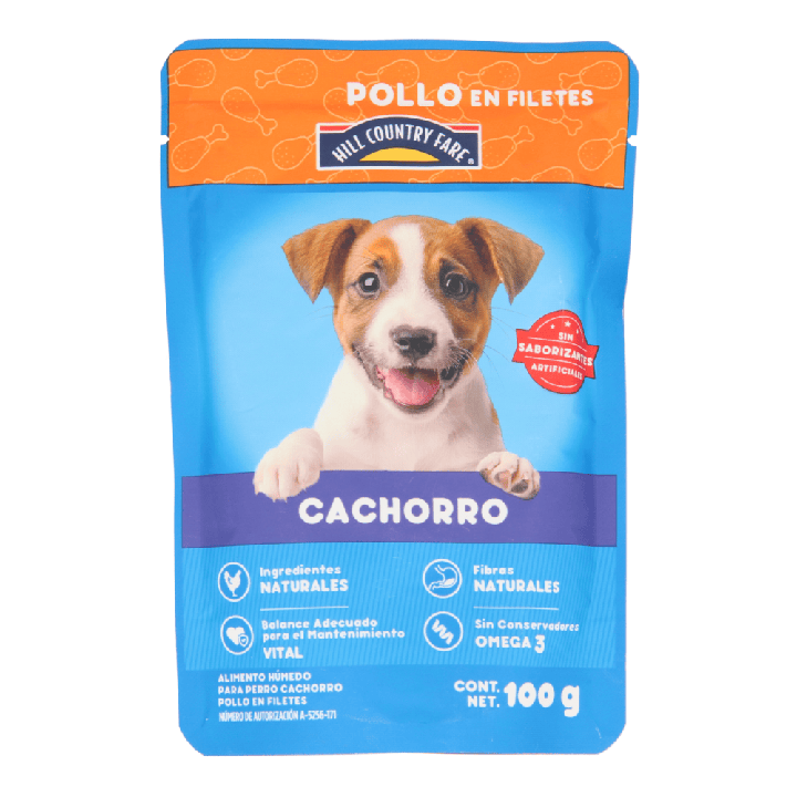 Alimento Humedo Perro Cachorro Pollo 100 Gr