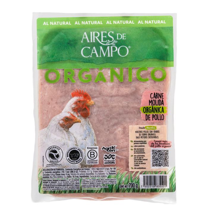 Molida De Pollo Organica 700 Gr