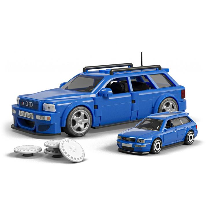 Juguete De Construcción Mattel Brick Shop Hot Wheels '94 Audi Avant Rs2