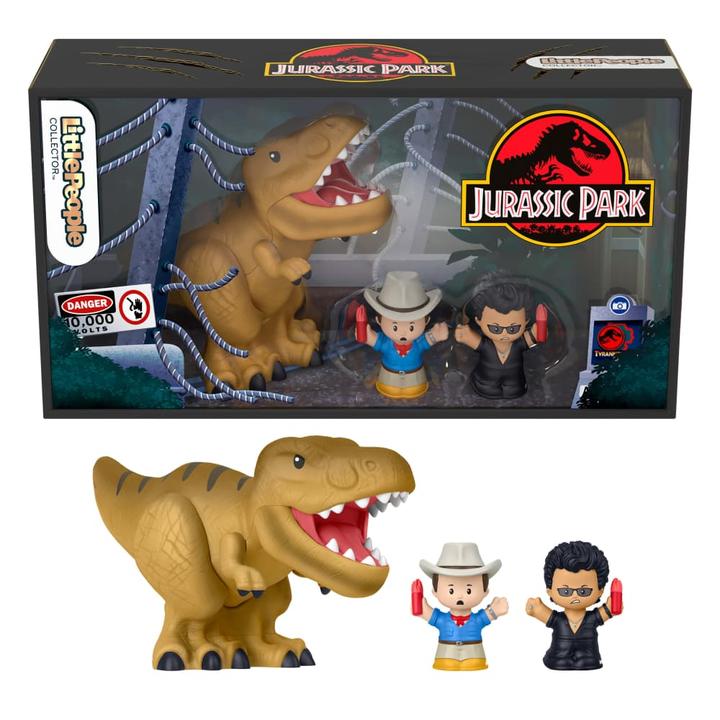 Figura De Juguete Mattel Little People Collector Set Jurassic Park