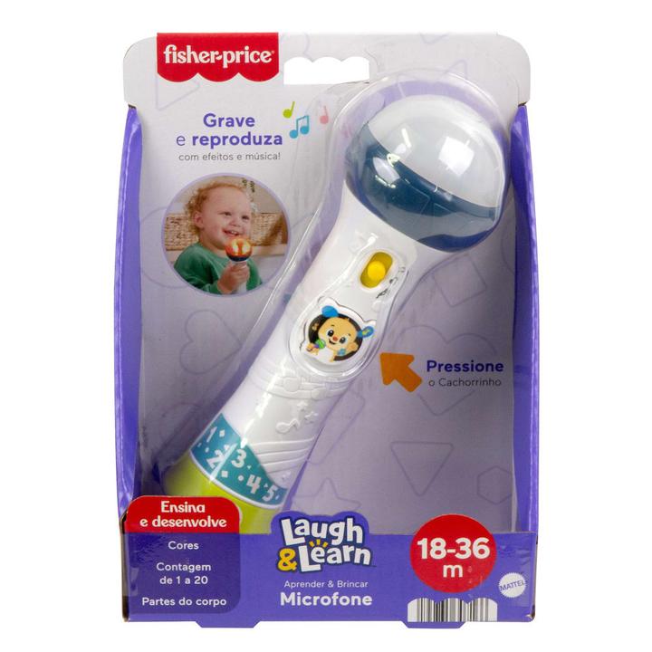 Juguete Para Bebés Mattel Fisher-Price Rie Y Aprende Microfono