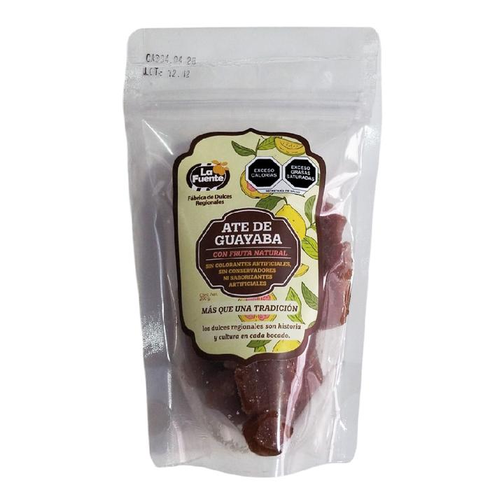 Ate De Guayaba La Fuente Pouch Bites Natural 200 G