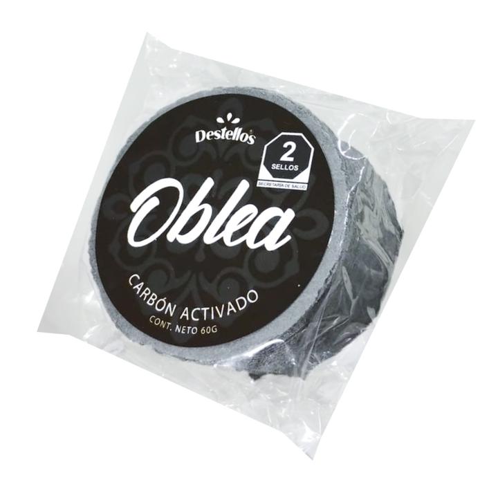 Oblea Carbón Activado Destellos 60 G