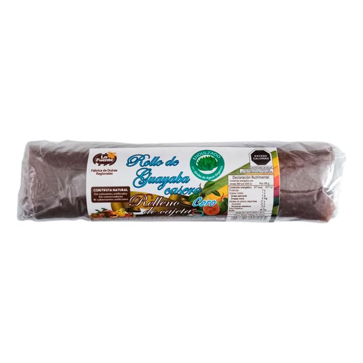 Guayaba La Fuente Rollo Sin Azúcar 180 G