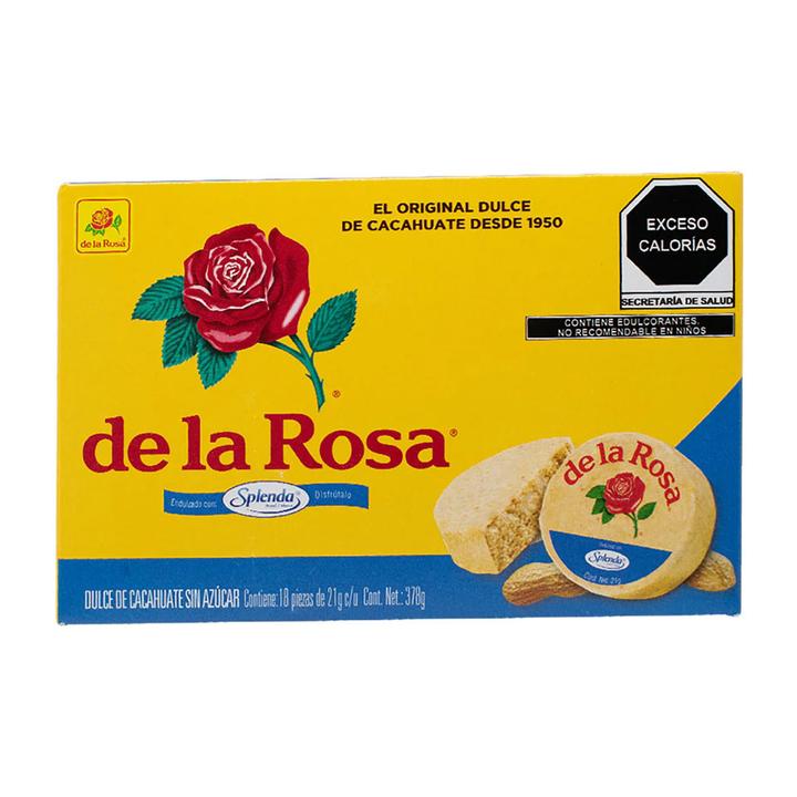 Mazapán De La Rosa Sin Azúcar 18 Pz