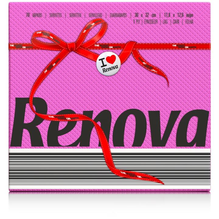Servilleta Rl Fucsia Servilleta Renova Red Label 70 Pz