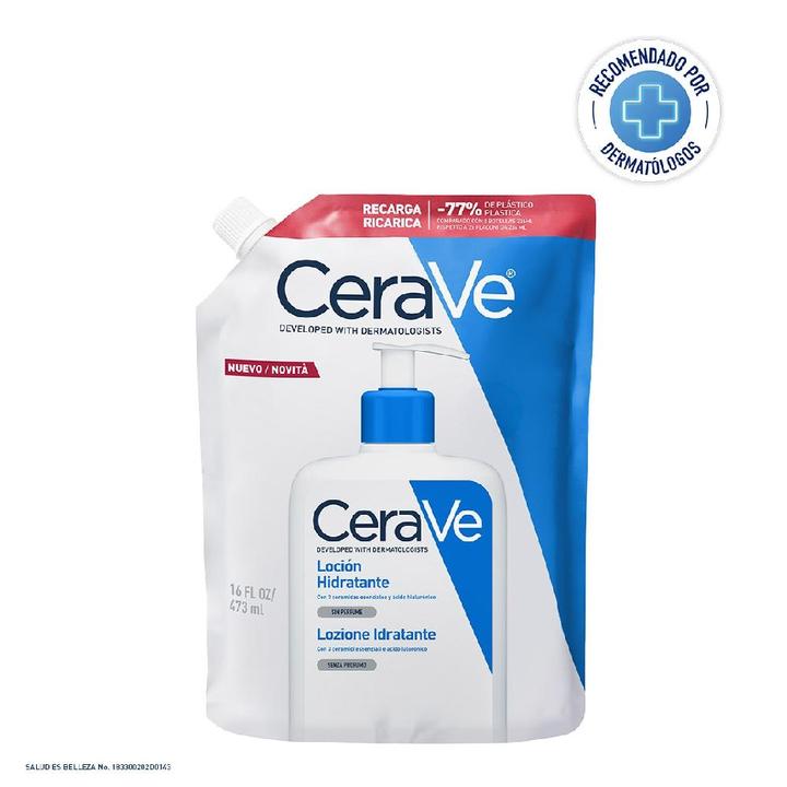Cerave Refill Loción Hidratante 16oz Piel Seca C 473 Ml