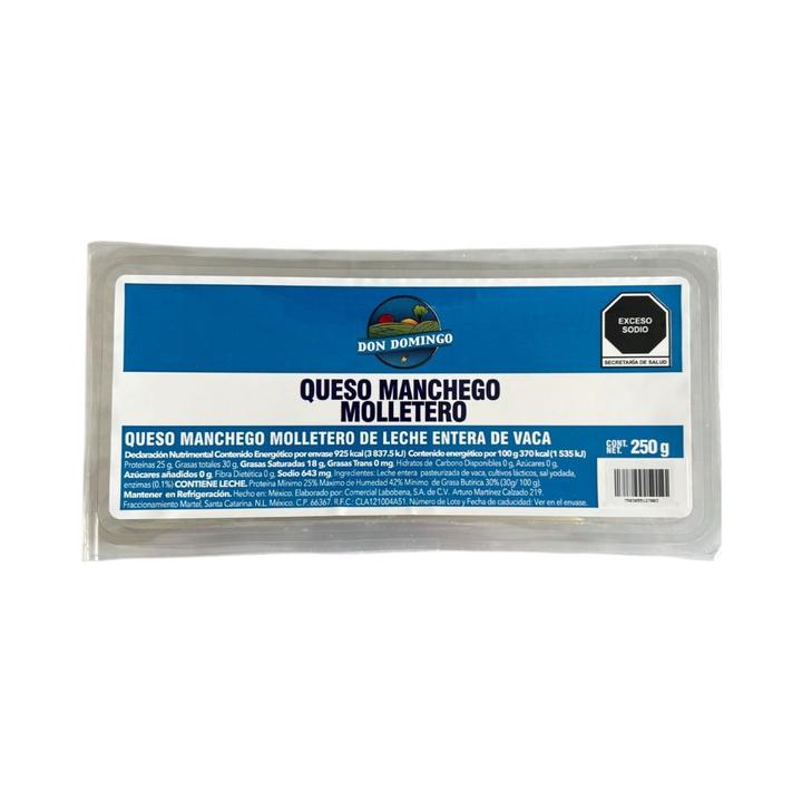 Queso Manchego Moletero Don Domingo 250 G