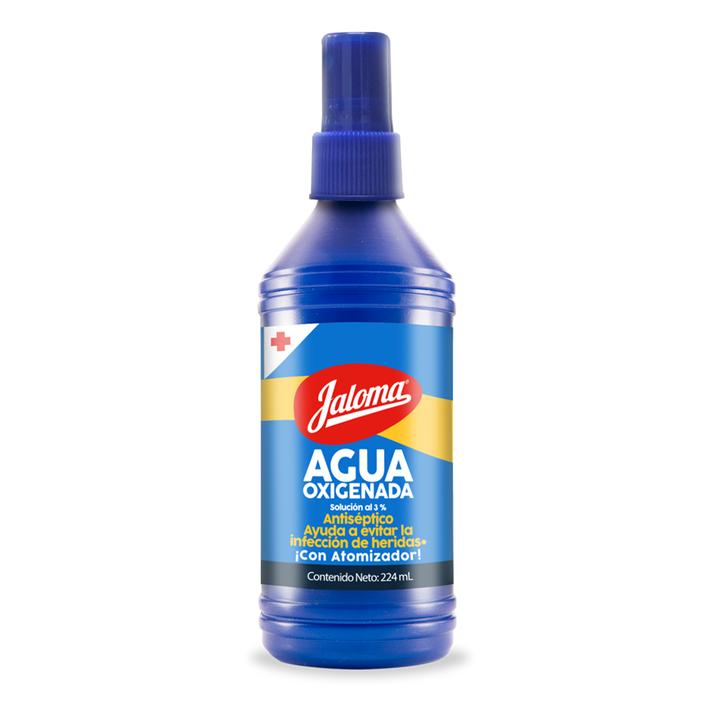 Agua Oxigenada Con Atomizador Jaloma 224 Ml