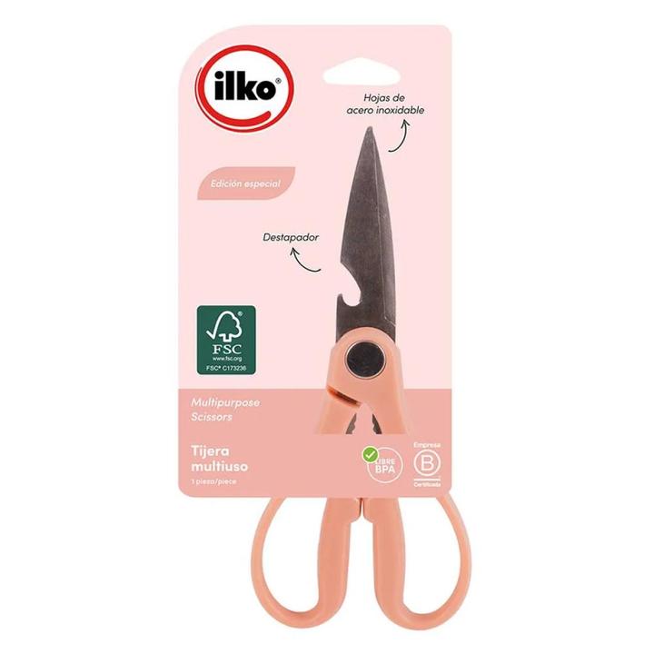 Tijera Multiusos Ilko Pink Collection