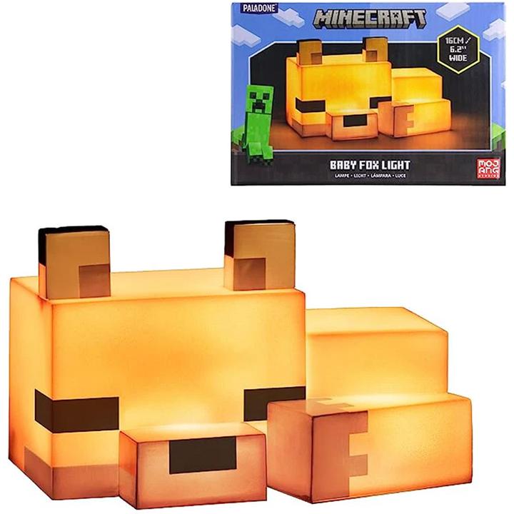 Lampara Minecraf Fox 12 Cm 1 Pz