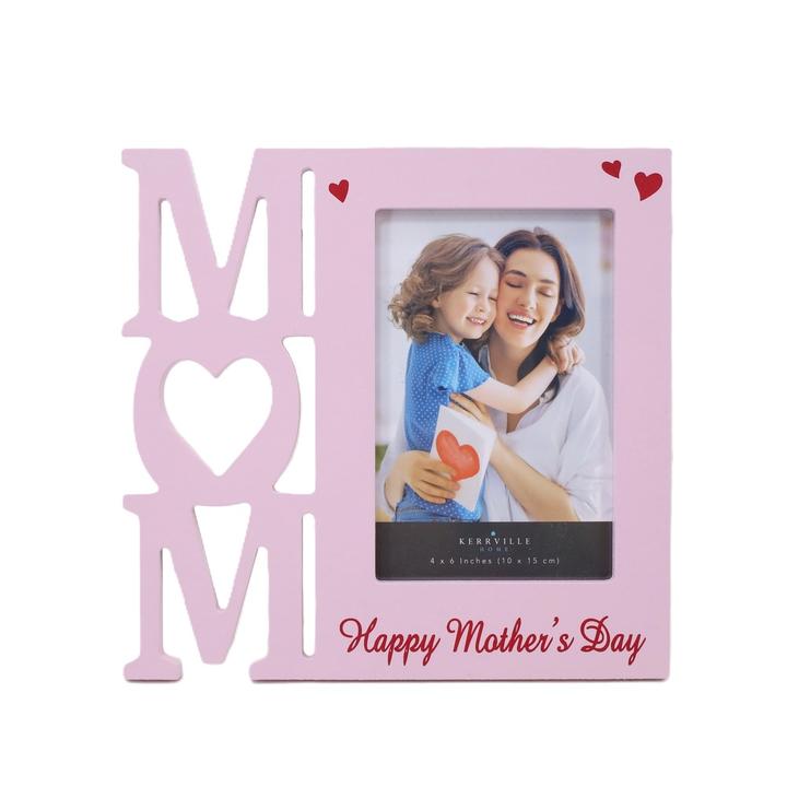 Portarretrato Día De Las Madres Mom “Happy Mother’S Day”