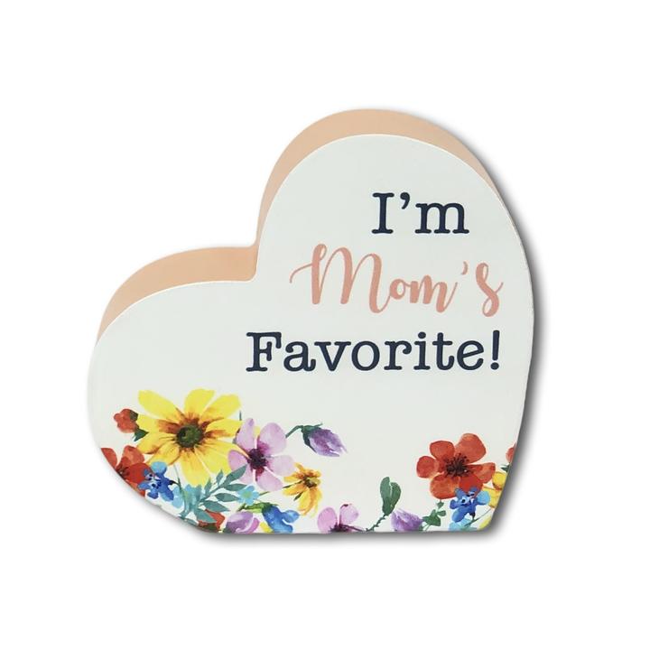 Adorno De Mesa Decorativo Día De Las Madres "I’M Mom’S Favorite!"
